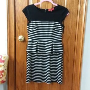 Saks 5th Ave. Red Label | Black and white dress